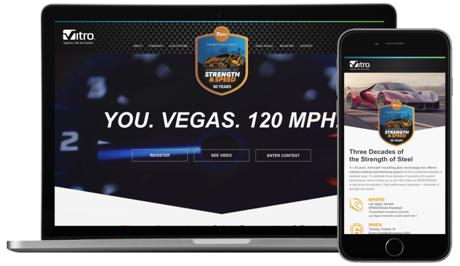 SpeedVegas website